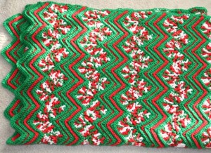Christmas lap quilt